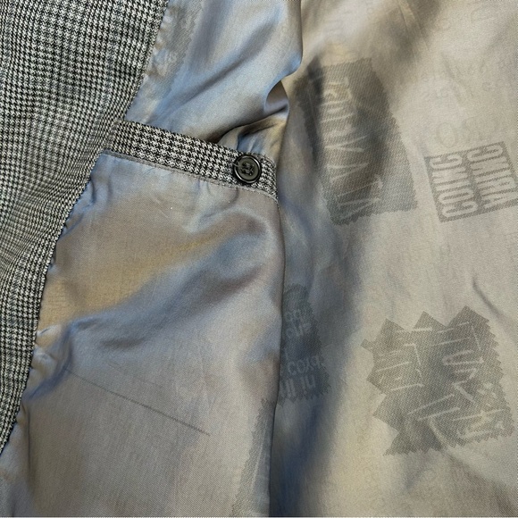 Houndstooth Bomber Jacket - Picture 14 of 15